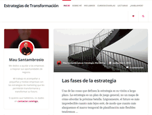 Tablet Screenshot of mausantambrosio.com